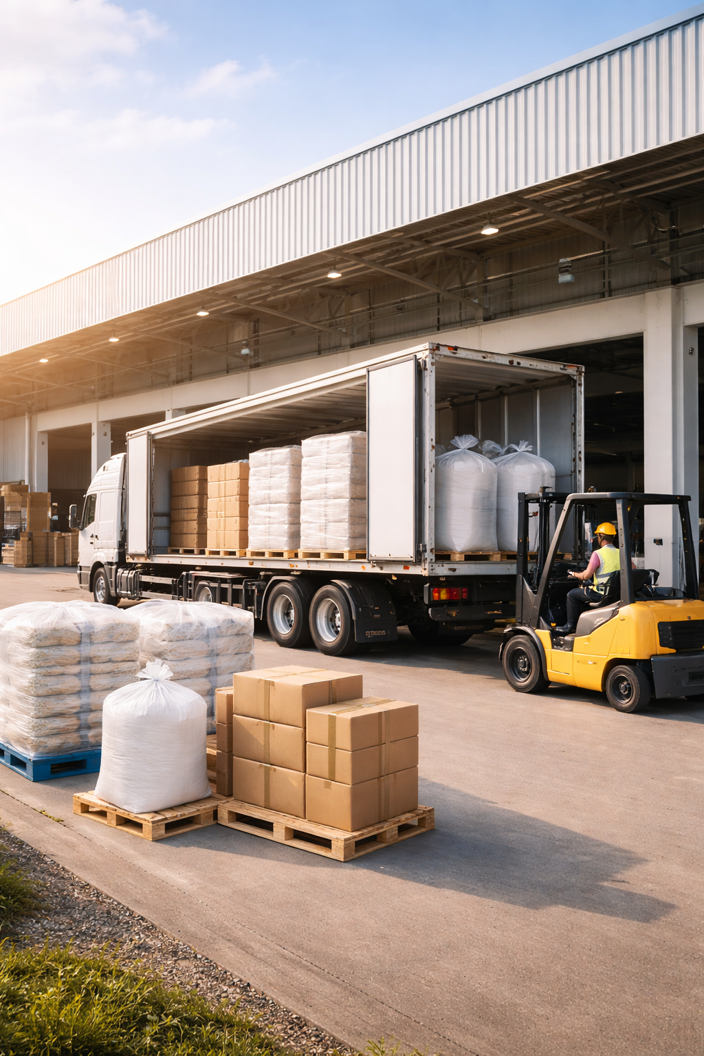 KMC Wood Industry - Truck Loading